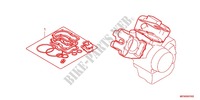 PAKKINGPAKKET A voor Honda DEAUVILLE 700 ABS 2013