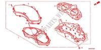 TELLERSET COMPLEET (FJS600A9 2KO/FJS600AB/DB) voor Honda SILVER WING 600 ABS 2011