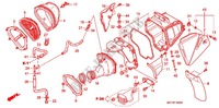 VOOR AFDEKKING/LUCHTFILTER voor Honda CRF 450 X 2011