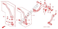 PEDAAL/KICKSTARTER ARM voor Honda CRF 450 X 2011
