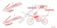 EMBLEEM/STREEP (CRF450X9,B,C,D) voor Honda CRF 450 X 2011