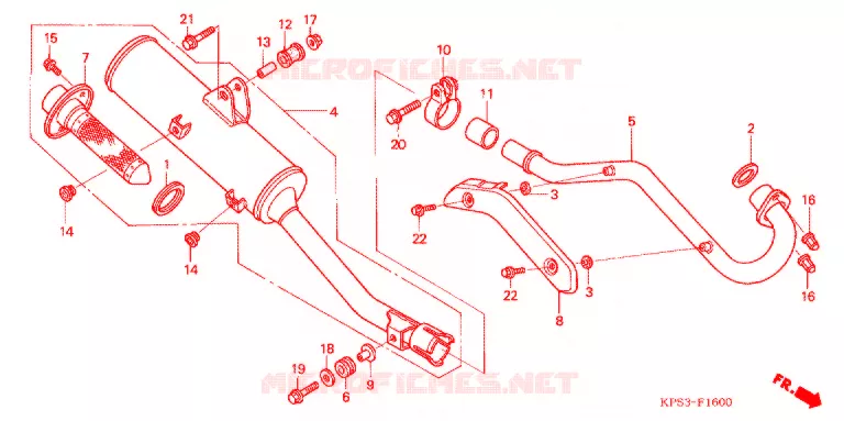 UITLAATDEMPER(2) Honda MOTO 230 CRF 2011  CRF230FB