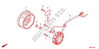 LINKS KRUKAS AFDEKKING/ GENERATOR(2) voor Honda CB 150 INVICTA 2011