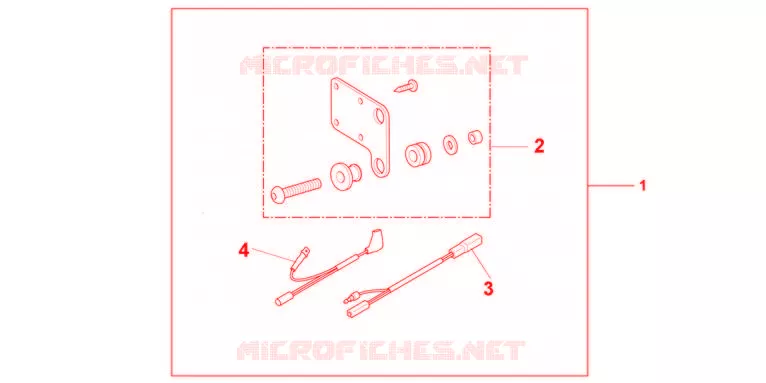 GRIP HEATER ATT Honda MOTO 600 HORNET 2012  CB600FAC