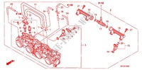 GAS HUIS voor Honda CB 600 F HORNET ABS BLANCHE 2012
