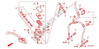 REMPOMP VOOR (CB600F/F3) voor Honda CB 600 F HORNET BLANCHE 2012