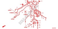 VOORREM HOOFDCILINDER/ABS MODULATOR voor Honda CBF 1000 ABS 2012
