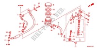 REMPOMP ACHTER (CBF1000FA/FT/FS) voor Honda CBF 1000 2012