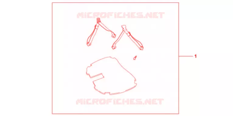 MAT SET 35 L TOP BOX Honda MOTO 1000 CBF 2012  CBF1000FSC