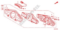 COMBINATIEMETER voor Honda CBF 1000 F ABS TS 2012