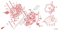 KRUKASCARTER/OLIEPOMP voor Honda CBR 125 REPSOL 2012