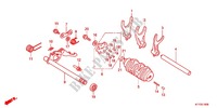 SCHAKELING TROMMEL/OVERSCHAKELVORK voor Honda CBR 125 REPSOL 2012