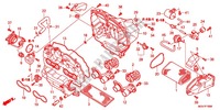VOOR AFDEKKING/LUCHTFILTER voor Honda CBR 600 F ABS WHITE 2012