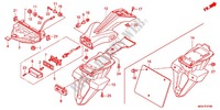 ACHTERLICHT(2) voor Honda CBR 600 F ABS 2013