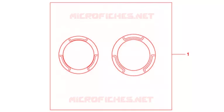 CRANCASE RING SET Honda MOTO 600 CBR 2013  CBR600FAC