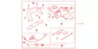 AVERTO ALARM KIT voor Honda CBR 600 F WHITE 2012