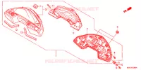 COMBINATIEMETER voor Honda CBR 600 F WHITE 2012