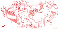 RADIATOR voor Honda CBR 600 F WHITE 2012