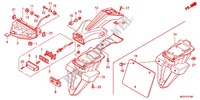 ACHTERLICHT(2) voor Honda CBR 600 F 2012