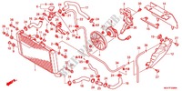 RADIATOR voor Honda CBR 600 F 2012