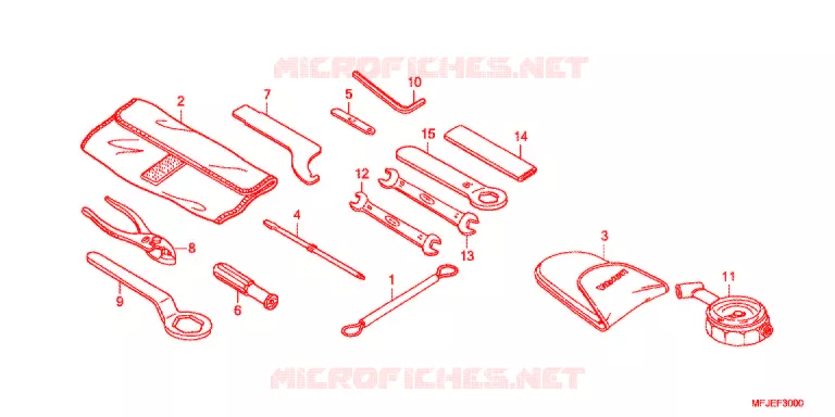 GEREEDSCHAP/ACCUVAK Honda MOTO 600 CBR 2013  CBR600RRC