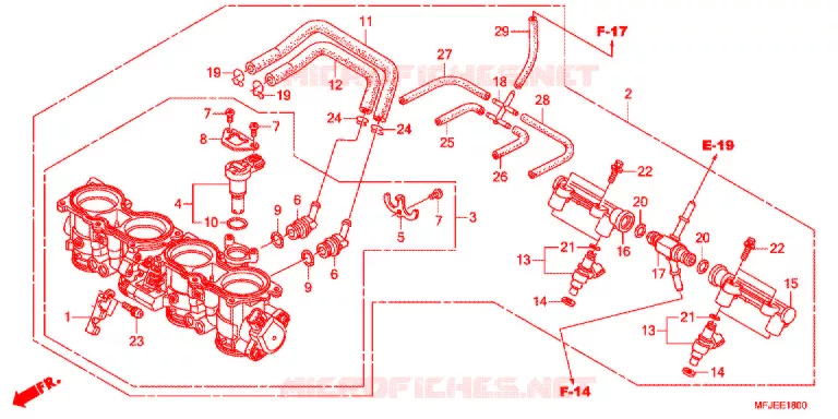 GAS HUIS Honda MOTO 600 CBR 2012  CBR600RRC