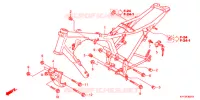 FRAME CHASSIS (2) voor Honda CB1 125 RADIOS RUEADA 2012
