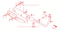 UITLAATDEMPER (2) voor Honda CB1 125 RADIOS RUEADA 2012