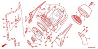 VOOR AFDEKKING/LUCHTFILTER voor Honda CRF 450 R 2012
