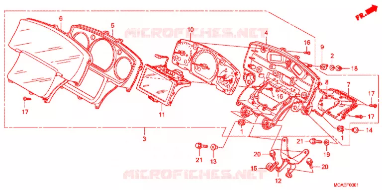 COMBINATIEMETER (NAVIGATION) Honda MOTO 1800 GOLD-WING 2012  GL1800C