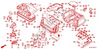 KOFFERBAK BOX (GL1800C/D) voor Honda GL 1800 GOLD WING ABS 2012