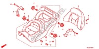 ENKELE ZITTING(2) voor Honda GL 1800 GOLD WING ABS AIRBAG 2012