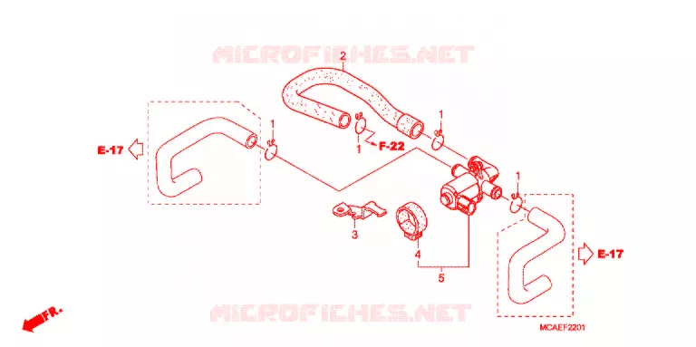 LUCHT INJECTIE KLEP Honda MOTO 1800 GOLD-WING 2012  GL1800C
