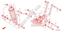 ACHTER KUSSEN(2) voor Honda INTEGRA 700 35KW 2012