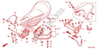 ENKELE ZITTING(2) voor Honda INTEGRA 700 35KW 2012