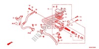 ACHTER REM HOOFD CILINDER voor Honda NC 700 INTEGRA 2012