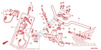 HENDEL PIJP/BOVENSTE BRUG (2) voor Honda NC 700 ABS 35KW 2012