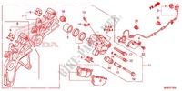 ACHTER REMKLAUW voor Honda NC 700 ABS 35KW 2012