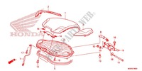KOFFER AFDEKKING voor Honda NC 700 ABS DCT 35KW 2012