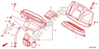 VOOR AFDEKKING/LUCHTFILTER voor Honda NC 700 X ABS 35KW 2012