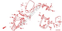 VOOR KAP voor Honda NC 700 X ABS 35KW 2012
