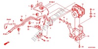 VOORREM HOOFDCILINDER/ABS MODULATOR voor Honda NC 700 X ABS 35KW 2012