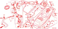 BRANDSTOF TANK/BRANDSTOF POMP voor Honda NC 700 X 35KW 2012