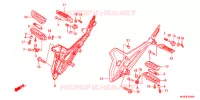 OPSTAP/KICKARM/ WISSEL PEDAAL voor Honda NC 700 X 2012