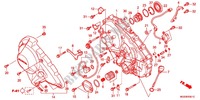 RECHTS KRUKAS AFDEKKING (NC700XD) voor Honda NC 700 X ABS DCT 2012