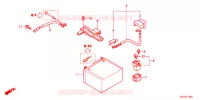BEDRADINGSBUNDEL/ACCU voor Honda SH 125 SPECIAL 2ED 2012