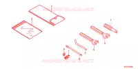 GEREEDSCHAP/ACCUVAK voor Honda SH 125 SPECIAL 3F 2012