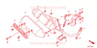 UITLAATDEMPER(2) voor Honda SH 125 SPECIAL 3F 2012