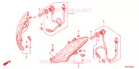 KNIPPERLICHT(2) voor Honda SH 125 TOP BOX BRONZE 7ED 2012