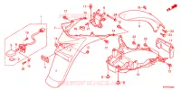 ACHTER STROOMLIJNKAP voor Honda SH 125 TOP BOX SPECIAL 9E 2012